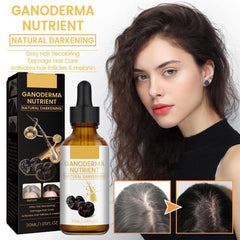 Black Hair Serum, Darkens Your Hair Naturally Without Damaging (30ml)
