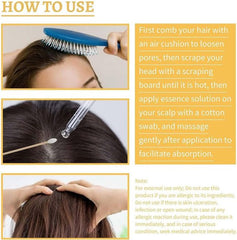 Black Hair Serum, Darkens Your Hair Naturally Without Damaging (30ml)