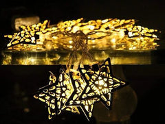 Mega Power 3 Meter 10 Led Warm White Metal